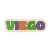 Virgo Lettering Sticker