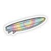 Surfboard Tie Dye Aesthetic Sticker
