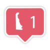 Delaware Social Media Comment Sticker