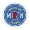North Star State Minnesota Sticker