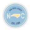 Tar Heel State North Carolina Sticker