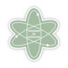 Women in Science Green Sticker