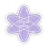 Women in Science Purple Sticker