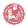 Women in Film Red Sticker