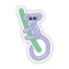 Monkey Balloon Sticker