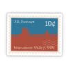 Monument Valley, USA Postage Stamp Sticker
