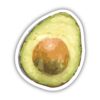 Avocado with Pit Sticker