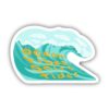 Ocean Vibes Salty Tides Sticker