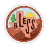 Bless Texas Sticker
