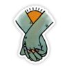 Holding Hands Sticker