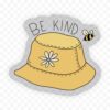 Be Kind Bucket Hat - Clear Sticker