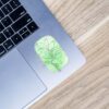 Dumb Cane Abstract - Clear Sticker