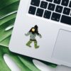 Bigfoot Nature Clear Sticker