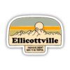 Paradise Doesn't Have To Be Tropical - Ellicottville Sticker