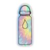 Holographic Tie Dye Water Bottle Sticker