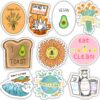 Vegan & Wellness Sticker 10 Pack
