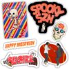 Halloween Sticker 6 Pack