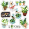 Plant Lovers Stickers 10 Pack