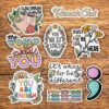 Mental Health Awareness Stickers 9 Pack