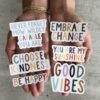 Positivity Lettering 12 Pack
