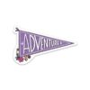 Adventure Sticker - Flag