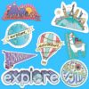 Travel Sticker 8 Pack