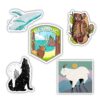 Olympic Forest Animal Stickers 5 Pack