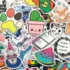100 Cool Mixed Colors Sticker Lot Fun Pack Skateboard Laptop Car Decals