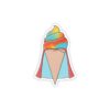 superman ice cream sticker
