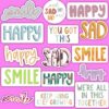 Mood Sticker 15 Pack