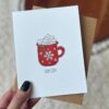 Stay Cozy Mug Holiday Greeting Card