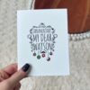 Ornamentary, My Dear Watson Holiday Greeting Card